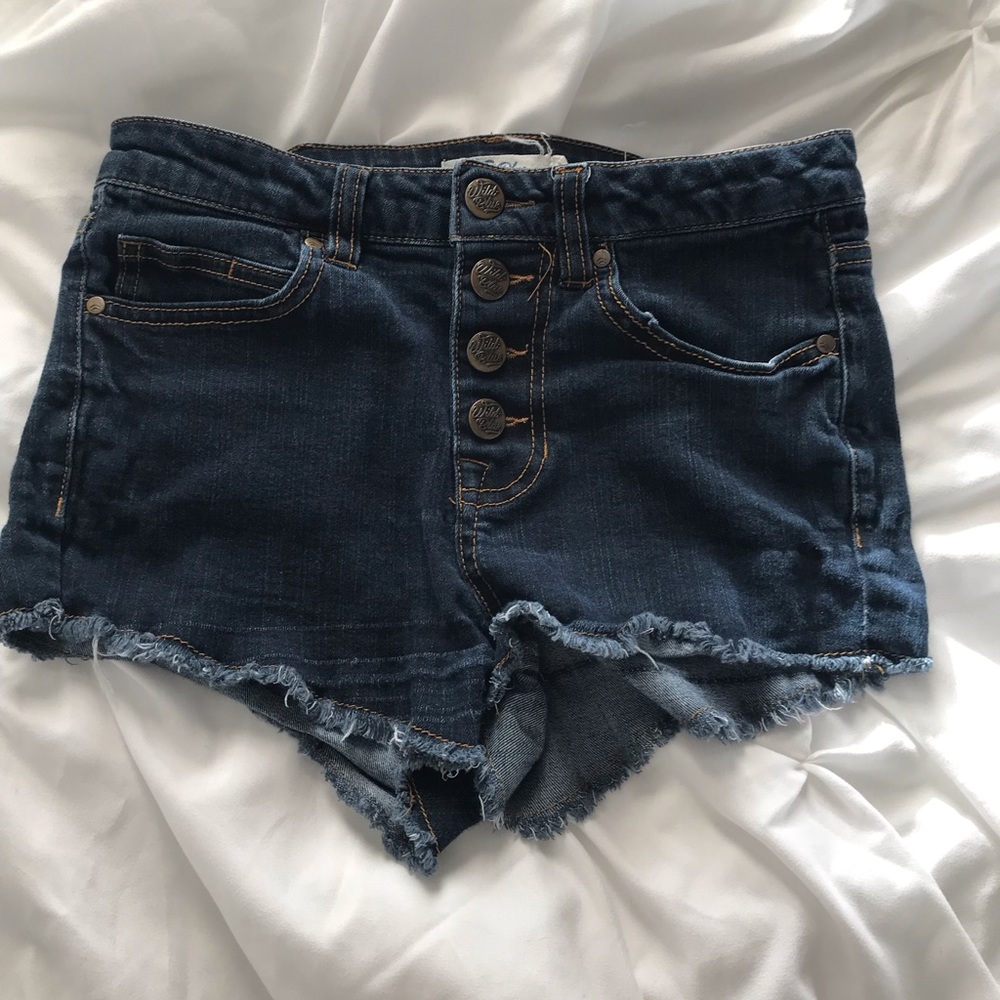 High waisted shorts